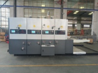 Nouvelle machine de rainurage et de découpe électrique entièrement automatique avec imprimante pour boîtes en carton ondulé, haute vitesse 130 pièces/min