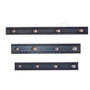 50kg 60kg Chất lượng cao Cách Điện Đường Sắt thép joggle cá tấm <span class=keywords><strong>uic60</strong></span> phụ tùng đường sắt phụ kiện cá Hình dạng tấm - Product Image 4