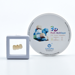 Yucera 3d Plus Zirkonia Kroon Voortanden Esthetische Natuurlijk Ogende Glimlach Transformaties