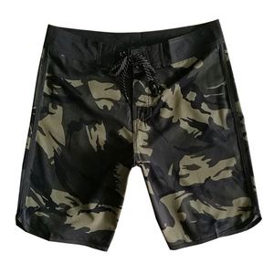 Shorts de bain décontractés pour hommes en polyester extensible, livraison rapide, vente en gros, idéal pour la plage et le surf - Product Image 4