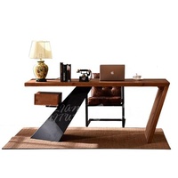 Table à manger en métal et en bois massif, vintage, style français, vente en gros