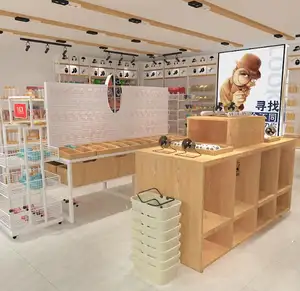 Free Design Toy Shop Holzboden regal Rack Stand Showroom Möbel geschäft Fixture Retail Store für Spielzeug