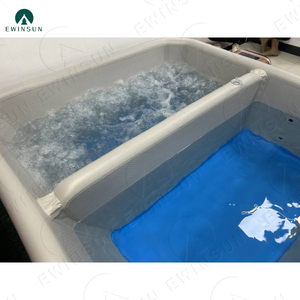 Piscine gonflable 2 en 1 pour bains froids et chauds, bain portable à deux zones de température pour la thérapie par le contraste, la réadaptation et le <span class=keywords><strong>spa</strong></span> à domicile - Product Image 3