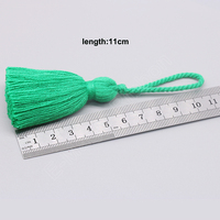 E-magic Factory Vente en gros Ventes chaudes Haute qualité 11CM Accessoire en cordon de satin à pompon  Options de couleurs variées