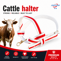 Tali Pengikat Kaki Sapi Domba Kambing yang Dapat Disesuaikan - Sabuk Leher Plastik untuk Eceran
