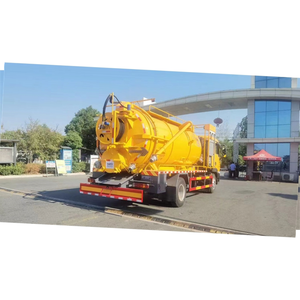 Sinotruk High Pressure Sewage Pipe Cleaning Suction Truck Vacuum Pump with High Efficiency Sludge Removal Sewage Suction Truck - Product Image 4