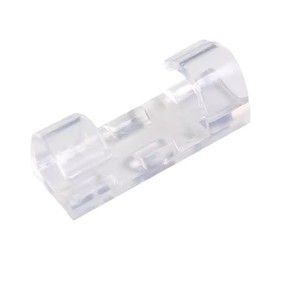 Clips para cables autoadhesivos de material PS, diseño sin rastro para organización de escritorio, para cables de datos y alimentación de red - Product Image 2