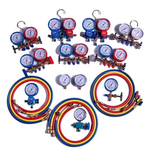 <span class=keywords><strong>R134</strong></span> R410 डिजिटल कई गुना गेज एयर कंडीशनिंग मरम्मत कार माननोमीटर नली होम उपयोग - Product Image 6