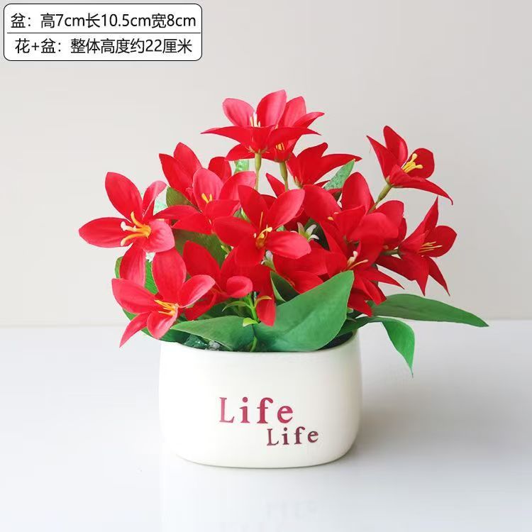 Lys rouge vif
