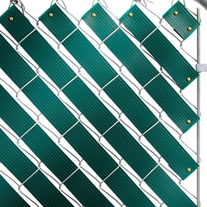 Ruban de confidentialité vert <span class=keywords><strong>pour</strong></span> clôture, résistant aux UV / Ruban de confidentialité vert en <span class=keywords><strong>PVC</strong></span> - Product Image 2