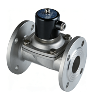 Vanne solénoïde BFA à 2 voies normalement fermée DN15-DN50 en acier inoxydable SS304, zéro fuite, grand débit, vanne de régulation de fluides