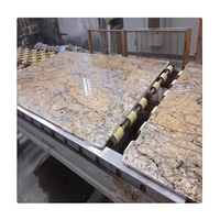 Granite Pegasus Kalamaili Gold avec dalles sur mesure