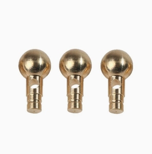 LeGood CNC machining brass stainless steel aluminum parts ball shoulder shaft screw stand anodize - Product Image 3