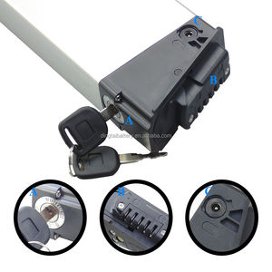 Batterie Bezior Xf500 DCH-006 48V 14Ah 12.8Ah pour vélo pliant <span class=keywords><strong>ENGWE</strong></span> <span class=keywords><strong>EP</strong></span>-<span class=keywords><strong>2</strong></span> Pro Samebike LO26 20LVXD30 avec chargeur - Product Image 3