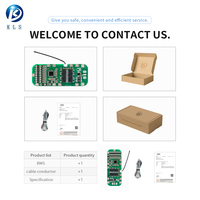 Module de protection de batterie au lithium KLS Custom Lifepo4 BMS 6A 8A 10A 3S-24S 12V/24V 18650, carte de charge, certifié CE/FCC