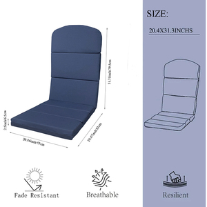 وسادة خلفية عالية مقاومة للماء ومقاومة للبهتان في الهواء الطلق بتصميم جديد - Product Image 3