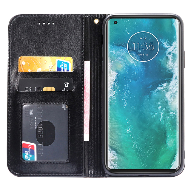 Luxury Wallet Leather Phone Cover Flip Case for BLU View 1 2 3 G91 G51 G71 F91 5G Pro Max