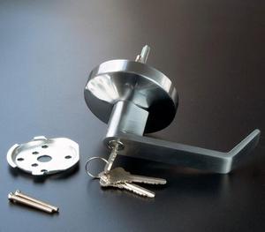 Hợp Kim Kẽm Đòn Bẩy Xử Lý SS304 Nhiệm Vụ Nặng Nề Bên Ngoài Đòn Bẩy Trim <span class=keywords><strong>Panic</strong></span> Xử Lý Với Xi Lanh Khóa - Product Image 6