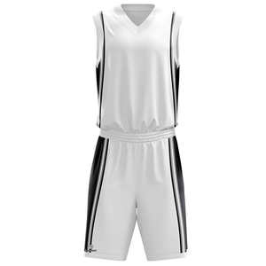 Uniformes de Baloncesto Personalizados al por Mayor, Transpirables, de Poliéster, Corte Regular, para Adultos - Product Image 1