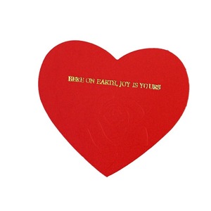 Love <b>Card</b> Insertion Valentine's Day Decorations Paper Heart Shape Cake Topper For Dessert <b>Table</b> Modern Style - Product Image 5