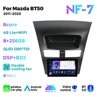 NaviFly NF layar QLED terbaru Android 8 core 8 + 256GB stereo mobil untuk Mazda BT50 2011-2020 mendukung 360 kamera DVR OBD