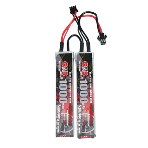 Gnb Gaoneng 1000Mah 2S 7.4V 30c 60c Rc Lipo Batterij Airsoft Sm Connector - Product Image 1