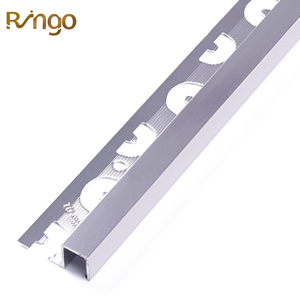 Modern Alüminyum 6063 Ekstrüzyon Profil Eko-malzeme Yapı Malzemeleri Kare Şekilli Karo Kaplama Seramik Karo Kenar Süslemeleri için - Product Image 6