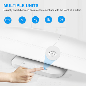เครื่องชั่งน้ำหนักดิจิตอลอิเล็กทรอนิกส์ทางการแพทย์ที่แม่นยำ OEM รองรับสำหรับลูกสุนัขแมวผู้ใหญ่เด็กทารก - Product Image 6