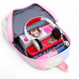 Men's and Women's Starry Sky Graffiti Printed Student Schoolbag Lightweight Waterproof <b>Backpack</b> - Product Image 6
