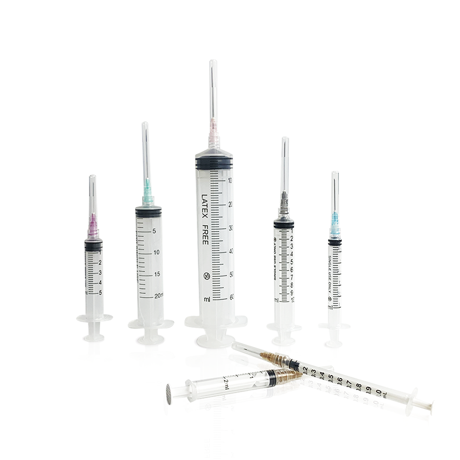 Seringue d'injection jetable de 3, 5, 10, 20, 30, 60ml, approuvé CE, vente en gros