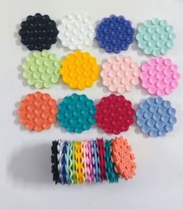 Custom Anti-Slip 19mm Thick Double-Sided <b>Silicone</b> Suction Cup Mobile Phone Holder Rubber Product - Product Image 6