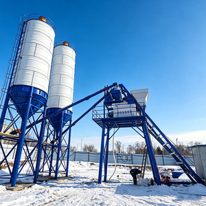 Planta Mezcladora de Concreto Móvil Pequeña, Totalmente Automática, Lista para Usar, de 25-240m3/h, en Venta - Product Image 2