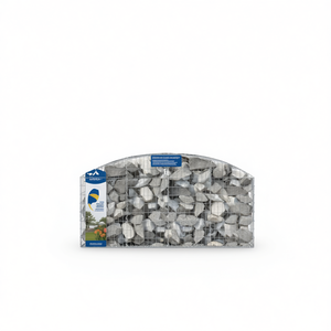 ตะกร้ากาเบียนทรงโค้ง Mantis ขนาด 78.7x19.7x31.5 นิ้ว ทำจากเหล็กชุบสังกะสี สำหรับตกแต่งสวนและภูมิทัศน์กลางแจ้ง - Product Image 1