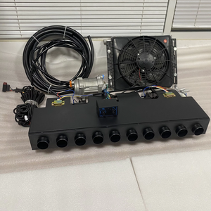 Climatiseur de stationnement 12V 24V DC puissant et à refroidissement rapide pour camion, caravane et voiture, kit AC à faible bruit, adaptable universellement - Product Image 4