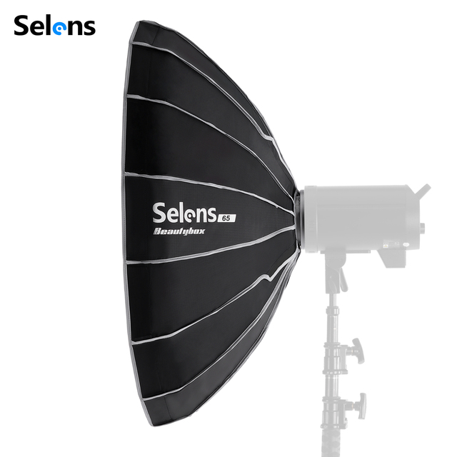 Selens Beauty Box 65cm SLS4-B65 Specially Use Outdoor Shooting Radome Softbox for Portrait Photography