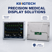Kingte 8,4 pouces 1024x768 XGA 1000cd/m² 70000H Rétroéclairage durable -30~80 ℃   Moniteur de signes vitaux du patient au chevet du lit, module LCD TFT LVDS