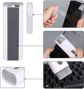 Kit de Limpieza de Teclado 7 en 1 Antipolvo con Herramientas de Microfibra y PVC, Extractor de Teclas y Juego de Cepillos Multifuncionales para Teclados - Product Image 5