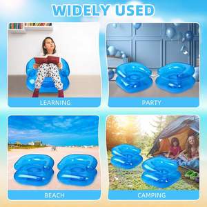 Children's Adult <b>Inflatable</b> Sofa Portable PVC <b>Game</b> Sofa Children's Play Seat Wholesale <b>Inflatable</b> Sofa - Product Image 3