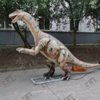 Cetdino Dinosaure Animatronique Fait Main, Modèle de Dinosaure Électrique Grandeur Nature, Plateosaurus, Costumes de Dinosaures Personnalisés