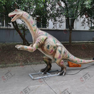 Cetdino Animatronic dinosaure fait à la main électrique Dino grandeur nature jurassique dinosaure modèle Plateosaurus - Product Image 2