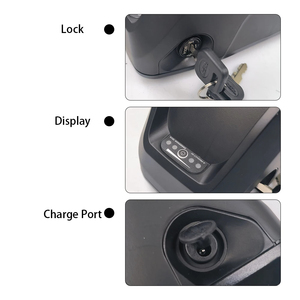 Hailong E-Bike 48 V 13 Ah 16 Ah 17,5 Ah Down-Tube-Batterie für Shengmilo <span class=keywords><strong>mx02s</strong></span> AddMotoR M-60 L7 M-66 M-70 M-360 2021 Akku-Ersatz - Product Image 2