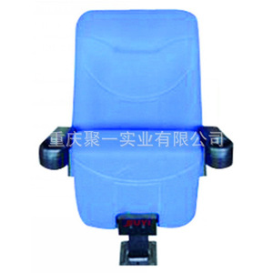 Asientos plegables de tela y metal con pasamanos para salas de cine, teatro, conferencias y espacios comerciales. - Product Image 2