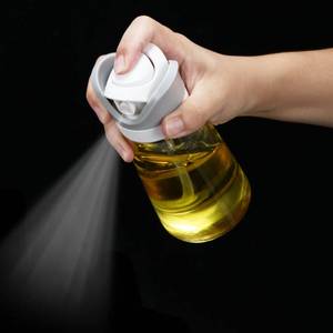 Sáng Tạo 2 Trong 1 Dầu Phun Và Đổ Dispenser Chai Với Twist Top Cho Nhà Bếp Nấu Ăn Dầu Ô Liu 500Ml 200Ml Thủy Tinh - Product Image 4