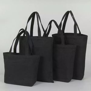Bolsas de Compras de Lona de Algodón Orgánico Reciclado con Cierre, Personalizadas con Logotipo Impreso, Promocionales - Product Image 3