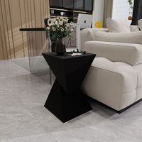 Table basse en métal créative pour salon, design géométrique nordique moderne et simple, table d'appoint mobile pour canapé, table de chevet pour chambre à coucher