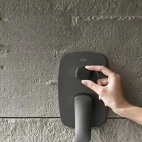 Système de douche moderne Robinet Mélangeur Ensemble Intégré Mural Pluie Salle de Bain Douche Dissimulée Ensemble Complet