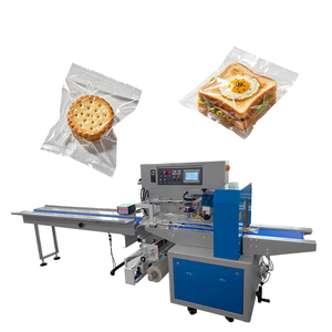 Machine d'emballage et de conditionnement sous vide horizontale automatique pour saucisses, œufs salés, lingettes humides, sandwichs et poulets entiers - Product Image 1