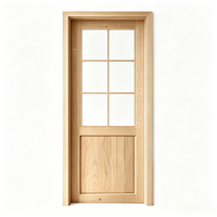 Porte en bois massif de pin noueux naturel, porte en bois brut pour la décoration de chalet ou de maison de campagne