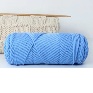 Fil à crocheter en coton laitier 80% pour poupées au crochet, pyjamas et sacs à couches pour bébés, 5 brins, 125g, 72 couleurs, 50g, 10 pièces - Product Image 1