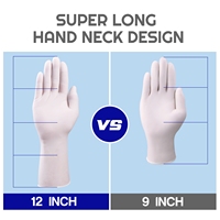 XINGYU nourriture chinoise/cuisine sans danger pour la maison bureau utilisation fabricants 100 boîte jetable 5Mil examen sans poudre PVC Nitrile gants